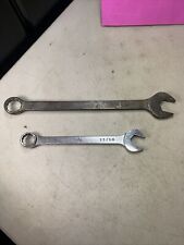 MAC TOOLS - Lot of 2 Combination Wrenches, 12pt (11/16” CW22)(7/8”  C11)    USA picture
