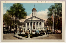 Centre County Court House, Bellefonte PA Pennsylvania Vintage Postcard picture