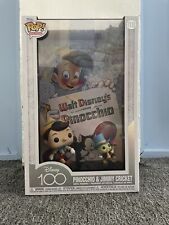 Disney 100 Funko Pop Pinocchio Movie Poster NEW In Box picture