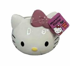 Hello Kitty Large Ceramic Planter Hand Painted New picture
