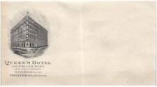 Antique Queen's Hotel American Plan Stationary Montreal Quebec Canada picture