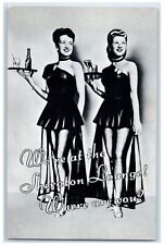 c1960's A Sheraton Hotel Women Sheraton Lounge Boston Massachusetts MA Postcard picture