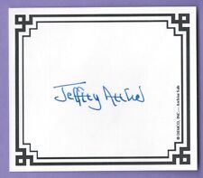 Jeffrey Archer. British author. Signed bookplate. picture
