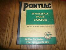 PONTIAC WHOLESALE PARTS CATALOG 1935 1953 - Vintage Original  picture