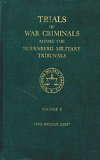 19,451 pg. Trials of War Criminals Nurenberg Military Green 15 Vols. on Data DVD picture