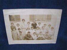 Antique c. 1922-1923 Grammar Primary School Class Children Photo  picture