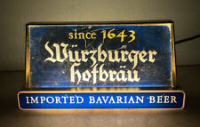 Vintage Wurzburger Hofbrau Beer Lighted Register Topper / Bar Sign - WORKS picture