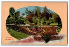 c1910 Elysian Park Flower Trees Los Angeles California Vintage Antique Postcard picture