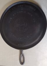 Griswold #9 609 Griddle w/ Large Logo CLEANED SEASONED picture