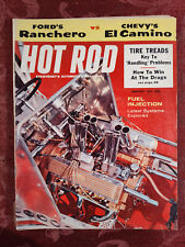 RARE HOT ROD Magazine February 1959 FORD Ranchero vs. CHEVROLET El Camino picture