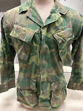 1969 US Military Army ERDL Camouflage Cotton Man's Coat - Sixe X Small picture