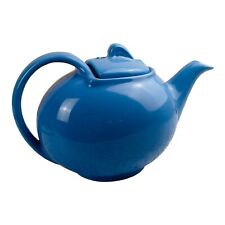 Vintage Hall  China Company Periwinkle Blue Lidded Teapot picture