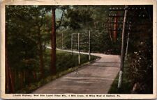 Bedford Pennsylvania PA Lincoln Highway thru Laurel Ridge Mts VTG Postcard  picture