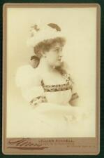 S8, 803-02, 1890s, Cabinet Card, Lillian Russell (1860-1922) Stage Actress picture