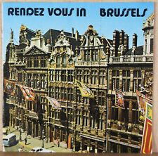 1977 Booklet Rendez Vous Brussels Belgium Monuments Parks Castels Tourism picture