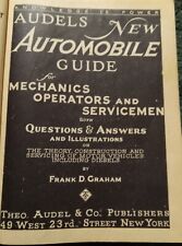 Audels 1607 Pages Automobile Guide for Mech Operator Servicemen~Gas/Diesel VGD + picture