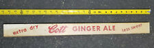 1940s Cott Dry Ginger Ale  Door Push Metal Sign B picture