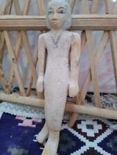 Rare Wooden Antique Ancient Egyptian Antiquities Egyptian Queen Nefertari BC picture