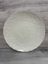Pre-Owned Lenox China Marriage Plate Special Occasion Platter Ivory/Gold Trim picture