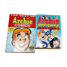 Archie Comic Book Omnibus Lot 2 Vol Best of Archie & Archie 1000 Page English PB picture