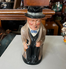 Royal Doulton _ Winston Churchill _ 9 Inch Tall Toby Jug picture
