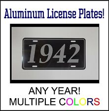 1942 LICENSE PLATE Compatible with FORD CHEVROLET ANTIQUE CAR HOT ROD YEAR picture
