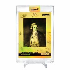 CAPTAIN JAMES COOK British Explorer Holo Gold Card 2023 GleeBeeCo #CPBR-G 1/1 picture