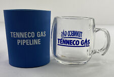 Tenneco Oil & Gas Glass Mug And Blue Coozie picture
