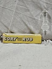 Vintage Cory Glass Filter Rod 1945 Vintage Coffee Tea Tool With Original Box picture