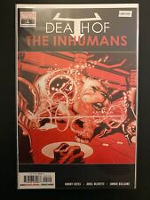 Death of the Inhumans 1 2nd Print High Grade Marvel CL84-204 picture