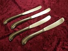 JEFFERSON MANOR 4 Dinner Knives Rogers / Stanley Roberts Stainless Korea picture
