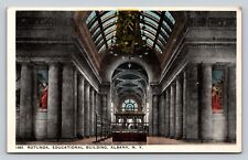Rotunda Educational Building Albany New York Vintage Postcard 1682 picture
