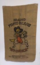 Vintage Idaho Pinto Beans My Choice Bag From Meridian Idaho picture