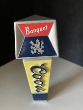 ✅ Coors Banquet Original Iconic Short Beer Tap Handle Bar Kegerator Lot Pull picture