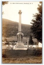 c1910's More Monument View Graveyard Phelps Roxbury NY RPPC Photo Postcard picture