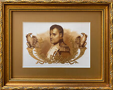 Napoleon framed vintage cigar box label by Gebruder Klingenberg G.mbH, Germany picture