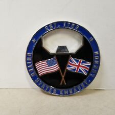 U.S Department Of Defense EST 1785 United States Embassy London Challenge Coin  picture