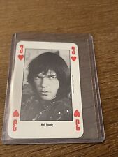 1992 New Musical Express NME Neil Young Card RARE MUSIC CARD NM-MINT picture