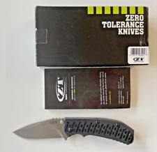 Zero Tolerance ZT 0550 Rick Hinderer Folding Knife S35VN Titanium USA 2014 picture