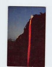 Postcard Yosemite Firefall USA picture