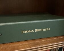 Lehman Brothers Authentic  Notebook 3 ring binder picture
