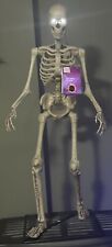 NEW - Home Depot 3 FT. LED Skeleton Home Accents  12Ft Replicate) GRAVE & BONES picture