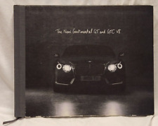 2012 Bentley Continental GT GTC V8 Catalogue Sales Brochure Hardcover Book picture