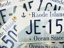 Rhode Island License Plate - Random Numbers & Letters - Free U.S. Shipping picture