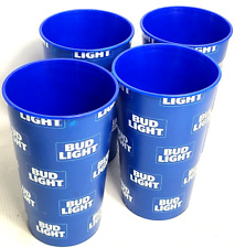 Bud Light Reusable Plastic Cups 2017 600ML Blue Made in USA picture