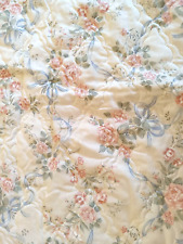 Vintage Royal Family Cannon Full Size BEDSPREAD pink floral picture