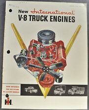 1959 International V8 Truck Engine Brochure Pickup Stake Travelall Nice Original picture