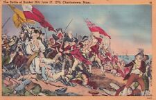 Postcard MA Charlestown Massachusetts Battle of Bunker Hill  B33 picture