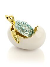 Keren Kopal A Turtle hatches  Trinket box  Decorated with Austrian Crystals picture