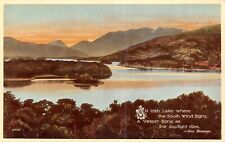 Vintage Valentine's An Irish Lake Poem by Eva Brennan Ireland Postcard 8781 picture